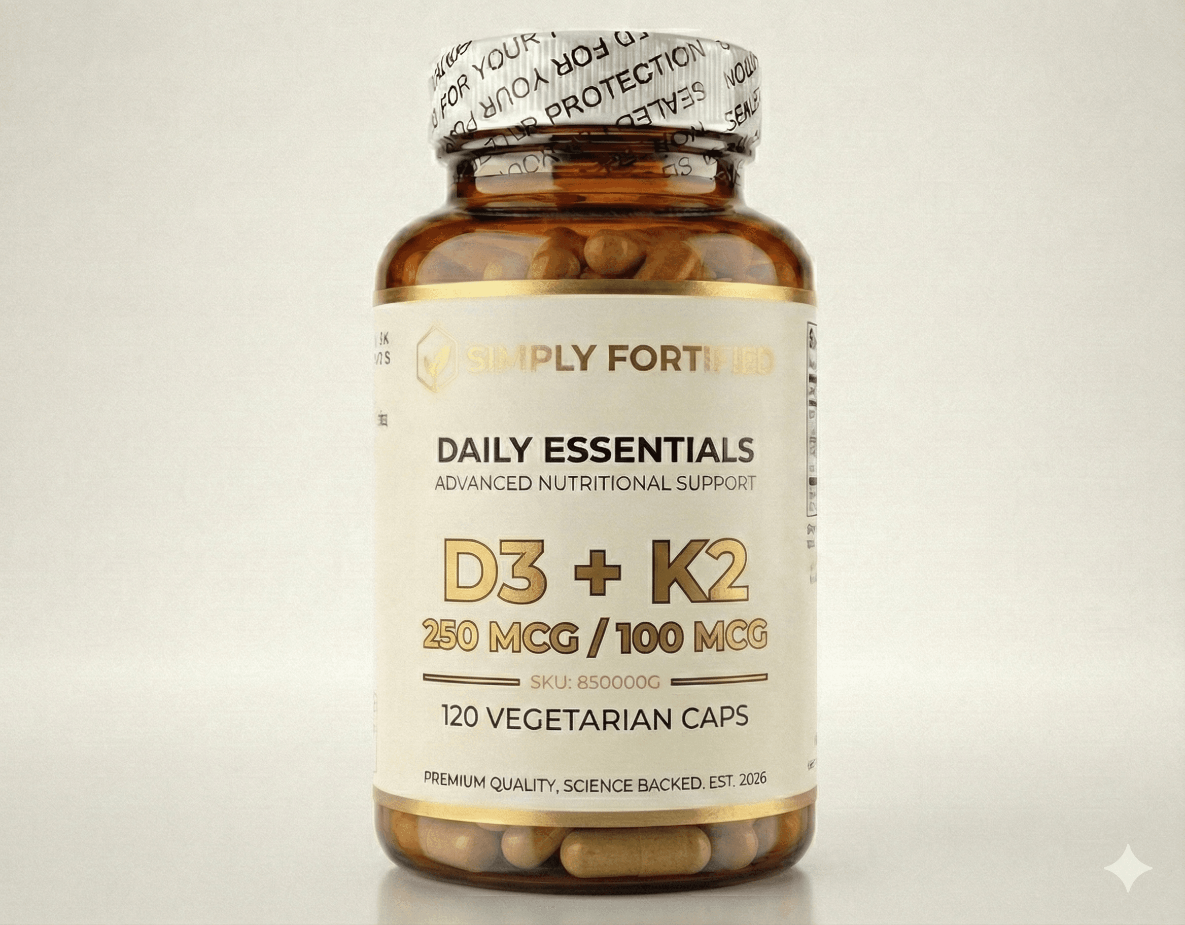 Vitamin D3 + K2