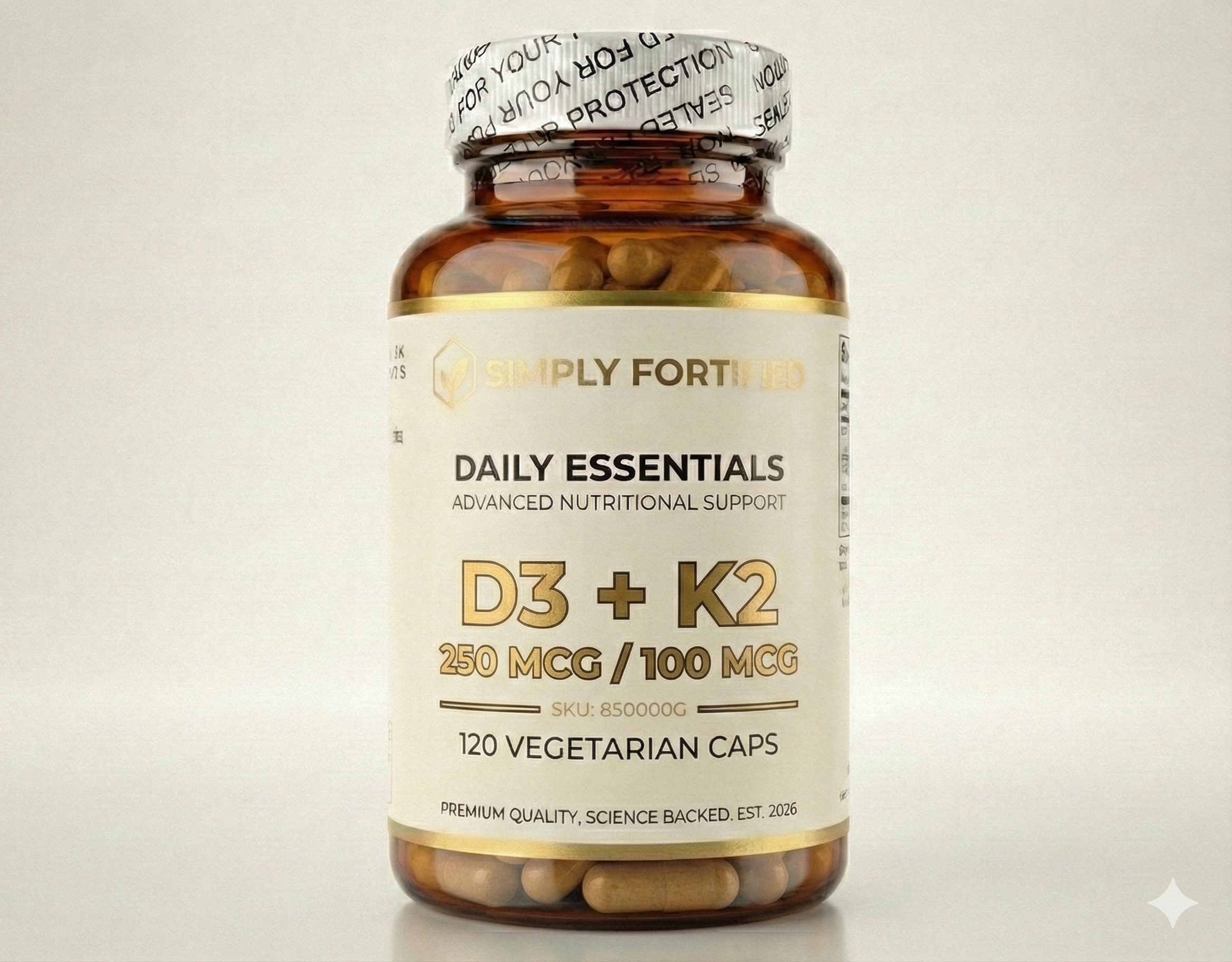 Vitamin D3 + K2